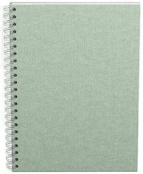 Notatbok A4 Ulinjert Soft Teal Adlibris