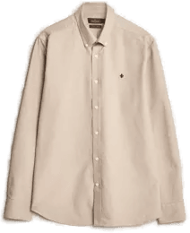 Morris Douglas Oxford Shirt Khaki