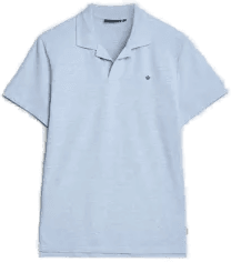 Morris Dylan Pique Light Blue