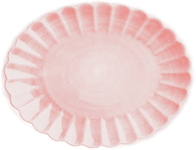 Mateus Oyster fat 30 x 35 cm Lyserosa