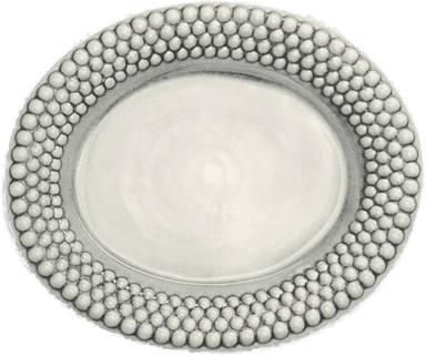 Mateus Bubbles ovalt fat 35 cm Grå