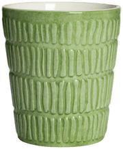 Mateus Stripes krus 30 cl Grønn