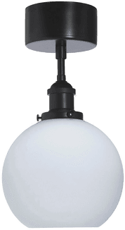 Pr Home Taklampe Omega 20 cm Svart