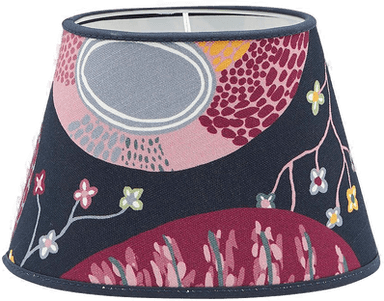 Pr Home Lampeskjerm Oval 20 cm Blå