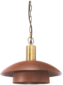 Pr Home Taklampe Bolton 45 cm Brun