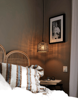 PR Home Pendellampe Cebu 17 cm Beige