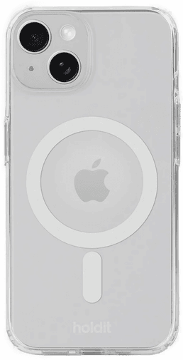 Holdit iPhone 13 MagSafe Deksel - Transparent
