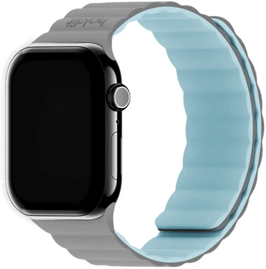 Holdit Silicone Magnet Klokkerem Grå/Blå 42/44/45/46/49 mm