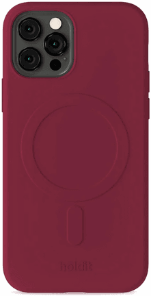 Holdit Soft MagSafe Case Red Velvet iPhone 12