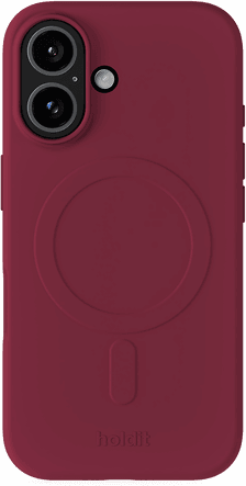 Holdit Phone Case Magsafe Red Velvet iPhone 16