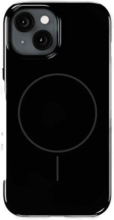 Holdit Mono Case Deep Black/Grey iPhone 13