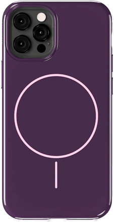 Holdit Mono Case Deep Plum/Pink iPhone 12