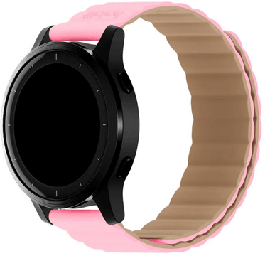 Holdit Silicone Magnet Rem 20mm Pink/Beige