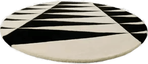 Etol Design Stockholm rundt gulvteppe Ø 140 cm