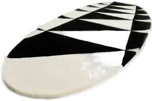 Etol Design Stockholm rundt gulvteppe 90x200 cm