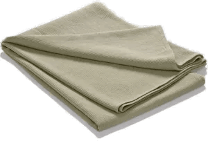 Etol Design Stripe sengeteppe 260 x 260 Sand