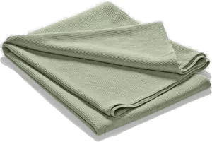 Etol Design Stripe sengeteppe 180 x 260 Salvia