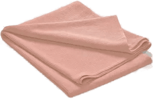 Etol Design Stripe sengeteppe 260 x 260 Dusty rose