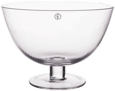 Ernst glasskål på fot Ø16,5 cm