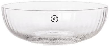 Ernst glasskål riflet Ø13 cm