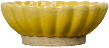 Byon Florian skål 9,5 cm gul