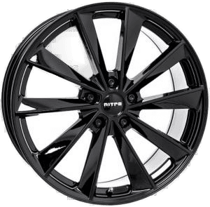Nitro Aero FF Gloss Black 9x20 5/120 ET35 B64.1
