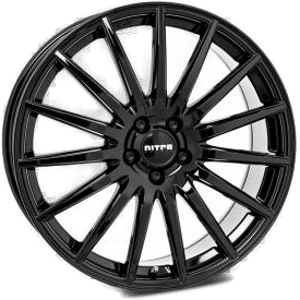 Nitro Sting FF Gloss Black 7x18 5/108 ET38 B65.1