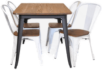 Nordform Spisesett 120B Svart