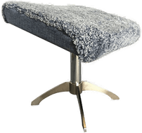 Nordform Fotskammel Sidney Grå