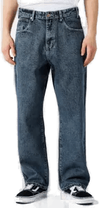 Butter Goods Applique Baggy Jeans 144 cm