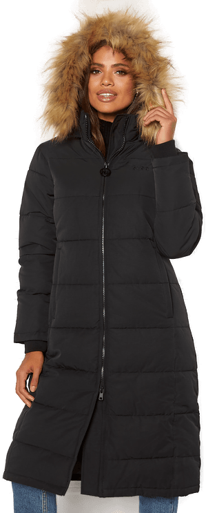 Svea W. Long Slim Padded Parka