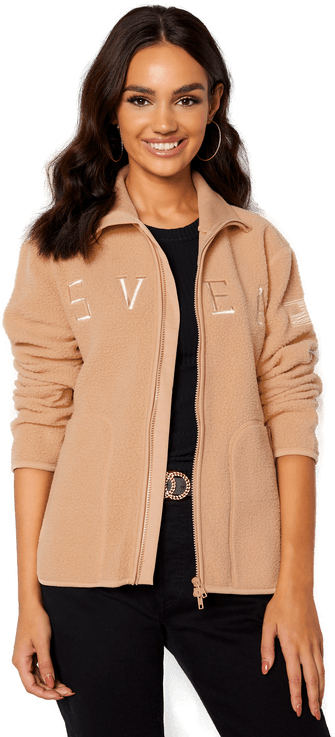 Svea W. Pile Turtle Zip Sweat
