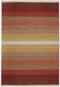 Kateha Tofta wave gulvteppe rød 170x240 cm