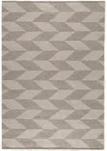 Kateha Herringbone Weave teppe 170 x 240 cm