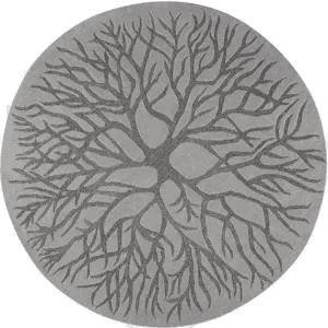 Kateha Birds nest teppe Ø220 cm