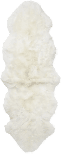 Skinnwille Gently Saueskinn 60x180 cm