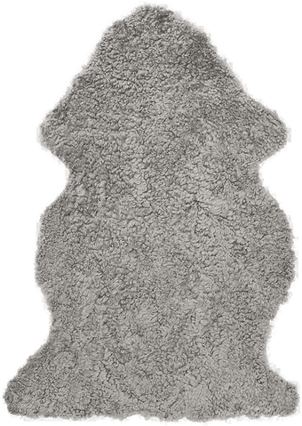 Skinnwille Curly fåreskinn 60x95 cm