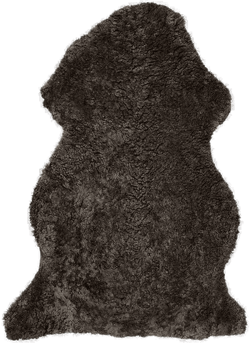 Skinnwille Curly fåreskinn 60x95 cm