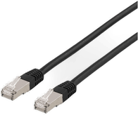 Deltaco patch cable 15 m svart