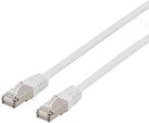 Deltaco U/FTP Cat6A patchkabel 2m hvit