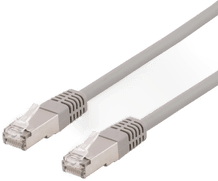 Deltaco S/FTP Cat6 patchkabel 0,3 m