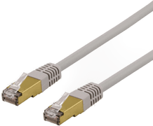 Deltaco S/FTP Cat6a patch cable 1m