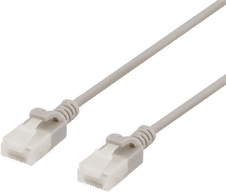 Deltaco Cat6a patchkabel 3 m grå