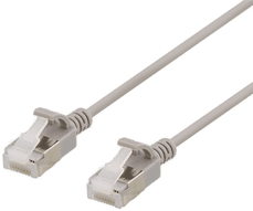 Deltaco U/FTP Cat6a patchkabel 1,5 m grå