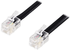 Delta Deltaco Modular Cable 4p4c 10m