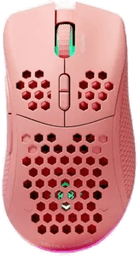 Deltaco Gaming PM80 Trådløs RGB Mus - Rosa