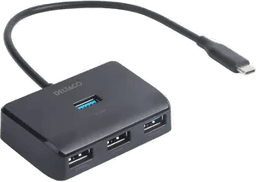 Deltaco USB-C Dockningsstation 4 Porter