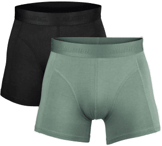 Salming 2P Boxer Briefs Svart/Grønn