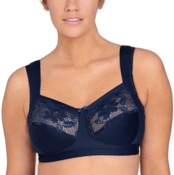 Miss Mary Lovely Lace Support Soft Bra Mørkblå