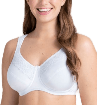 Miss Mary Of Sweden Cotton Now Bra Hvit